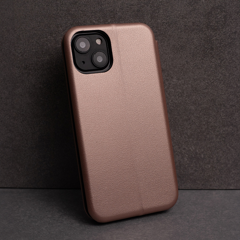 Etui Smart Diva do Oppo A79 5G różowo-złote