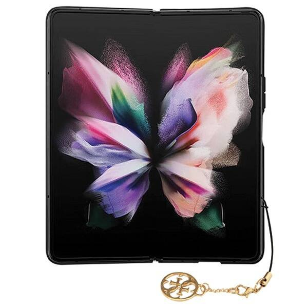 Guess nakładka do Samsung Galaxy Z Fold 5 GUHCZFD5GF4GGR szara HC PU 4G Charm