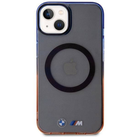 Case BMW BMHMP14SHTGE iPhone 14 6.1&quot; grey/grey hardcase Gradient Bumper MagSafe