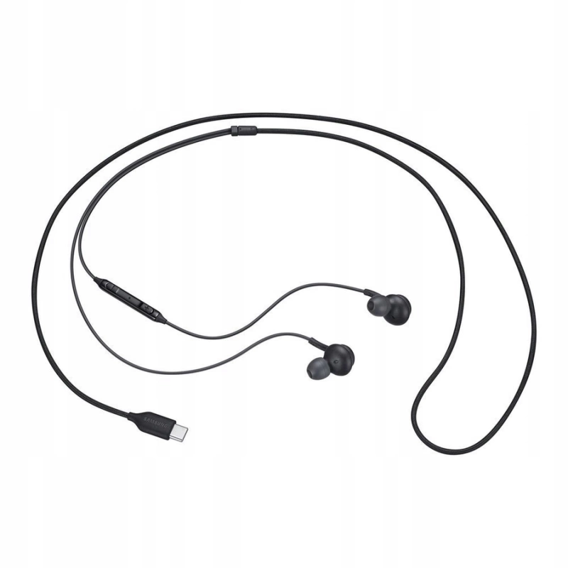 Oryginalne słuchawki Samsung AKG IC100BB GP-OAU021AMDBW USB-C Czarny (bulk EU)