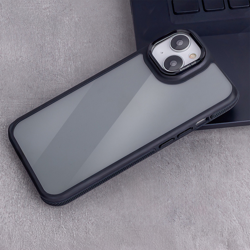 Nakładka Crystal Black do iPhone 16 6,1" czarna