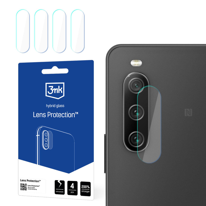 Hybrid Glass for Camera / Lens SONY XPERIA 10 IV 3mk Flexible Glass Lens Clear
