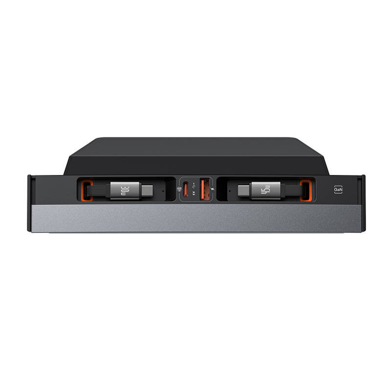 Hub z Kablem USB-C do USB-C dla Tesla Baseus  T-Space czarny