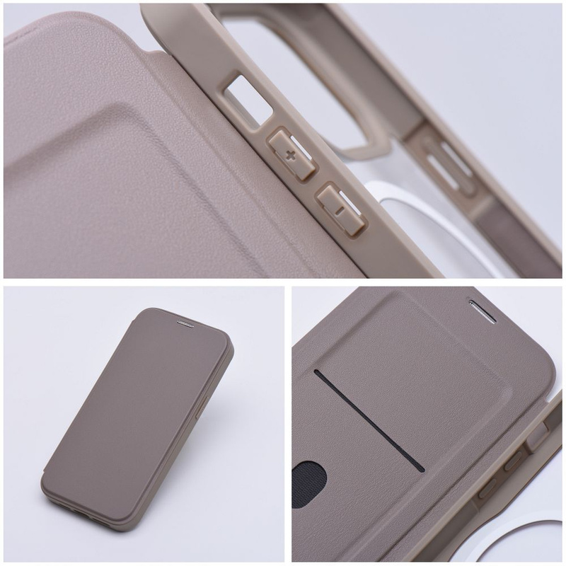 Kabura SMART MAG kompatybilna z MagSafe do IPHONE 15 Pro Max tytanowa