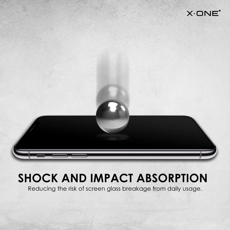 Szkło hartowane X-ONE Extreme Shock Eliminator 4th gen. Matowe - do iPhone 15 Pro