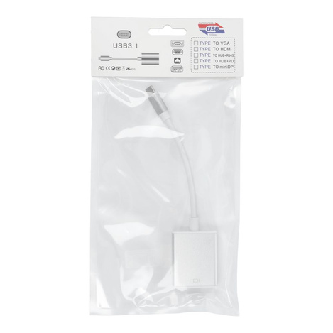 Kabel HDMI - Typ C 3.1 Plug & Play