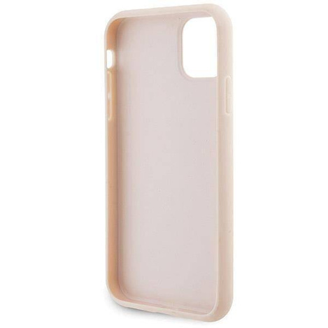 Oryginalne Etui KARL LAGERFELD Hardcase KLHCN61PQKPMP do iPhone 11 (Quilted K Pattern / różowy)