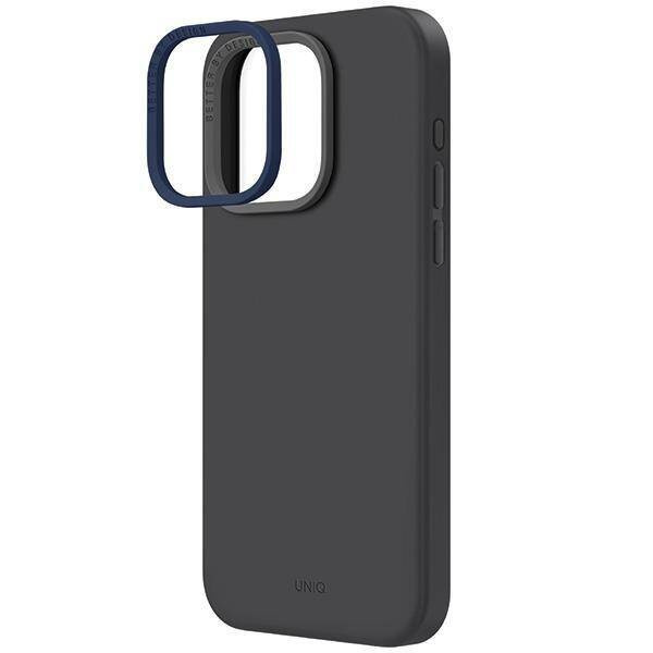 Etui APPLE IPHONE 15 PRO MAX UNIQ Lino Hue Magclick Charging szare