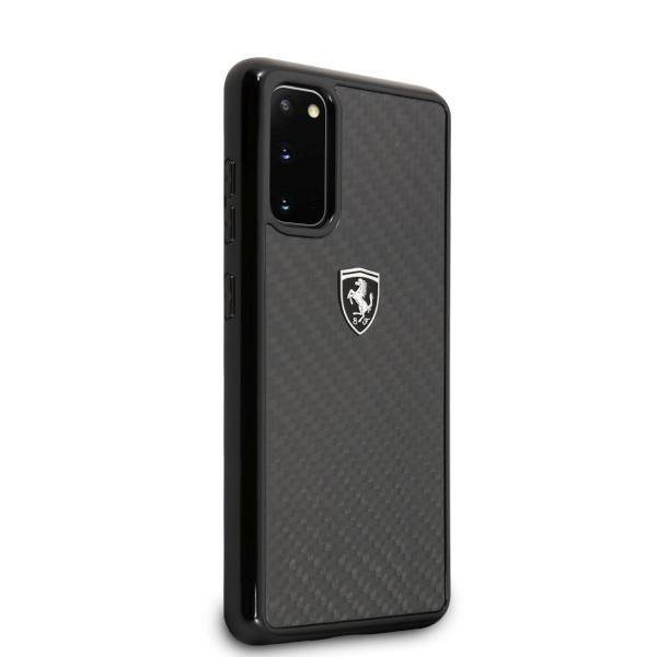 Ferrari Hardcase FEHCAHCS62BK S20 G980 black/czarny Carbon Heritage