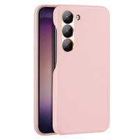 Dux Ducis Grit Hülle für Samsung Galaxy S23+ Elegante Hülle aus Kunstleder MagSafe Pink