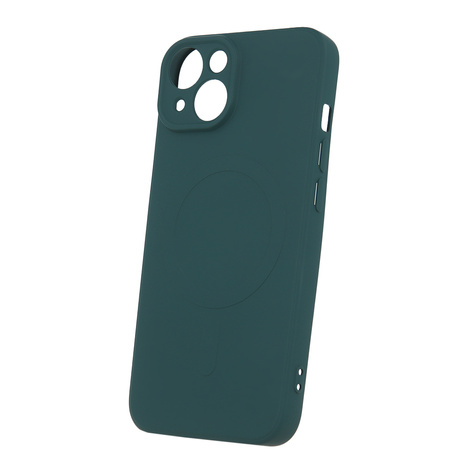 Nakładka Simple Color Mag do iPhone 16 Plus 6,7&quot; ciemnozielona