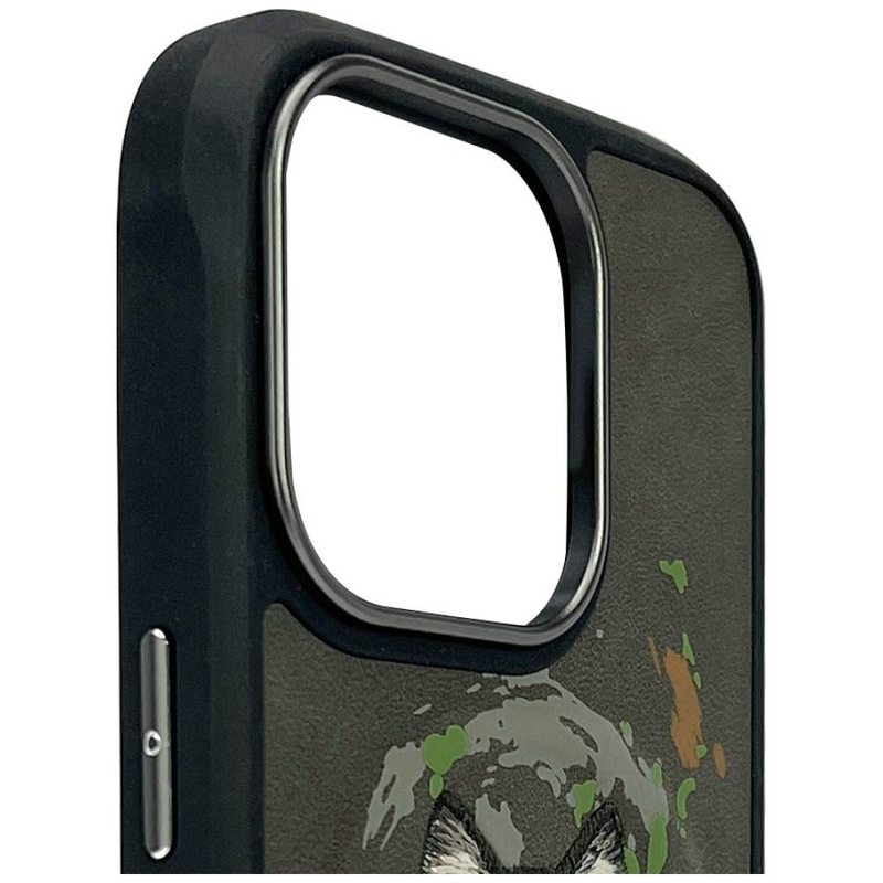 Etui Nimmy Wilk MagSafe do iPhone 16 Pro  ciemnoszary