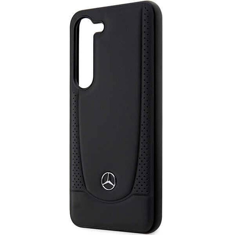 Mercedes nakładka do Samsung S23 FE MEHCS23FEARMBK MB HC LEATHER URBAN czarna