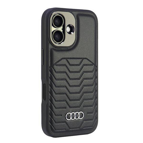 Audi nakładka Synthetic Leather MagSafe do iPhone 16 Plus 6.7" czarna