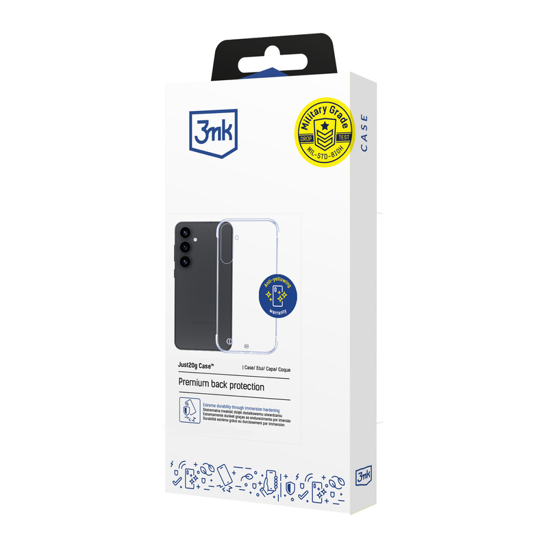 Samsung Galaxy S25+ - 3mk Just20g Clear Case