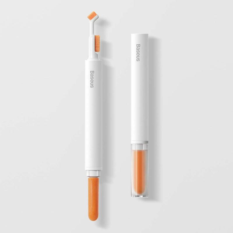 Baseus szczoteczka do czyszczenia słuchawek biała (NGBS000002)