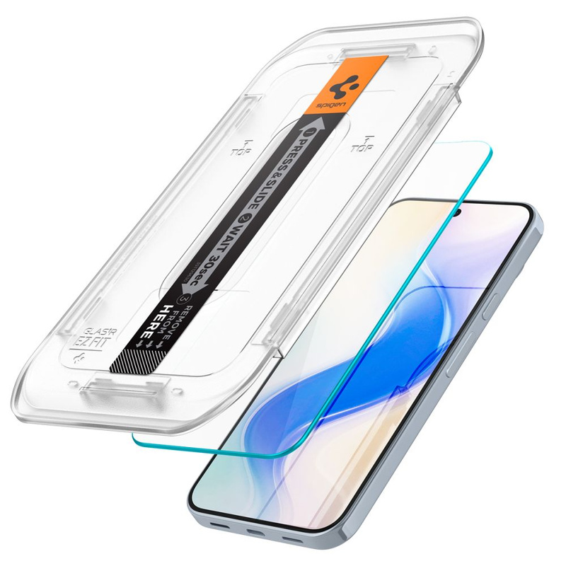 SZKŁO HARTOWANE SPIGEN GLAS.TR ”EZ FIT” 2-PACK GOOGLE PIXEL 9 / 9 PRO CLEAR