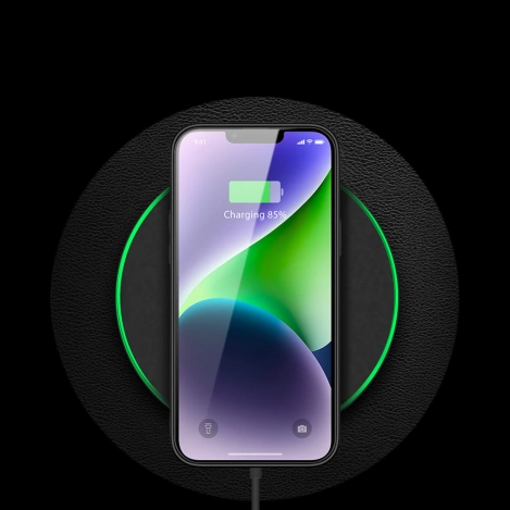 Dux Ducis Yolo etui iPhone 14 Plus elegancki pokrowiec ze skóry ekologicznej czarny