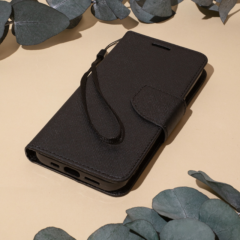 Etui Smart Fancy do iPhone 16 Pro 6,3&quot; czarne