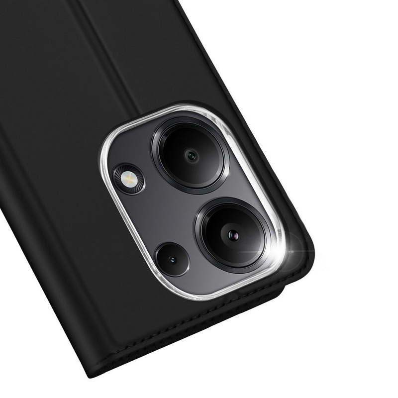 DUX DUCIS Skin Pro - futerał z klapką do Redmi Note 13 Pro 4G czarny