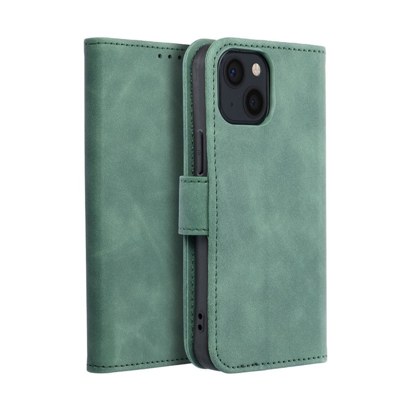 Kabura TENDER Book do IPHONE 13 MINI zielony