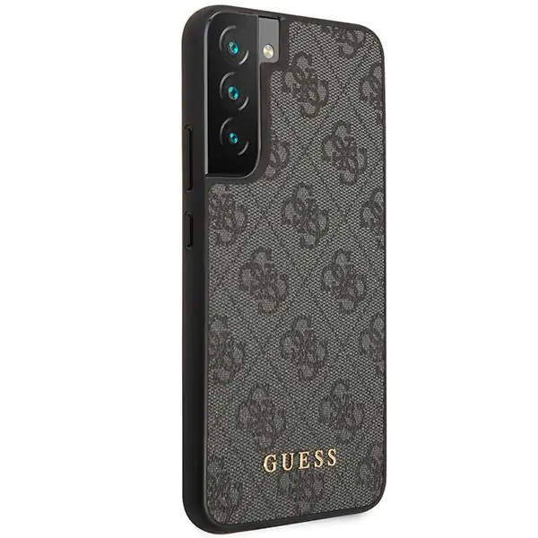 Guess 4G Metal Logo - Etui Samsung Galaxy S23 (szary)