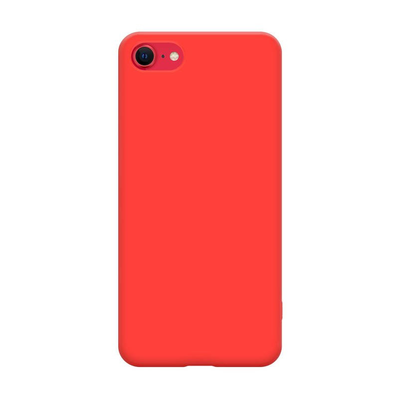 Crong Color Cover - Etui iPhone SE 2020 / 8 / 7 (czerwony)