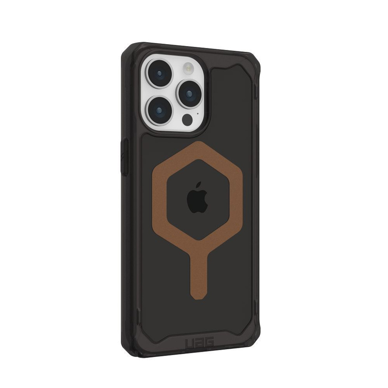 Etui UAG Plyo MagSafe do iPhone 15 Pro Max - czarno-brązowe