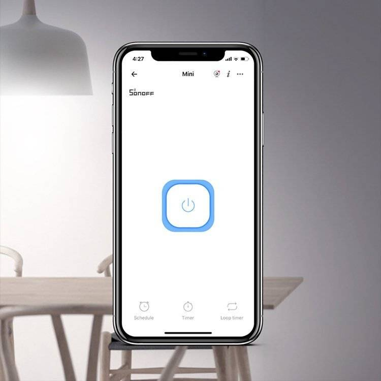 Sonoff MINI R2 WI-FI Wireless Smart Switch (inside electrical box) white (M0802010010)