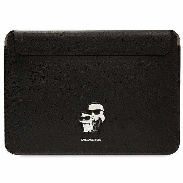 Karl Lagerfeld Sleeve KLCS16SAKCPMK 16" czarny/black Saffiano Karl&Choupette