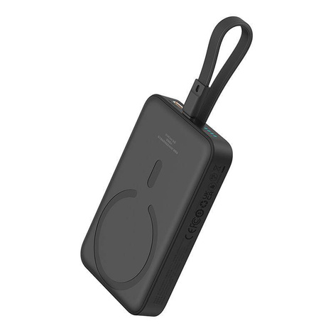Powerbank magnetyczny Baseus Magnetic Mini 10000mAh 20W MagSafe (czarny)