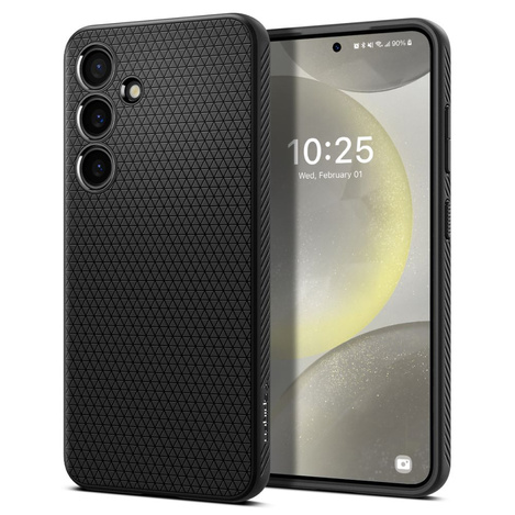Spigen Liquid Air Hülle für Samsung Galaxy S24 – mattschwarz