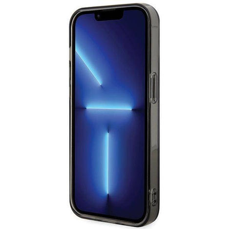 Karl Lagerfeld IML Ikonik MagSafe Hülle für iPhone 15 Pro – Schwarz