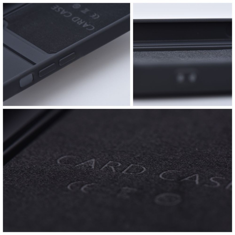 Futerał CARD CASE do SAMSUNG S21 FE czarny