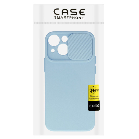 Camshield Soft do Iphone 14 Pro Max Jasnoniebieski