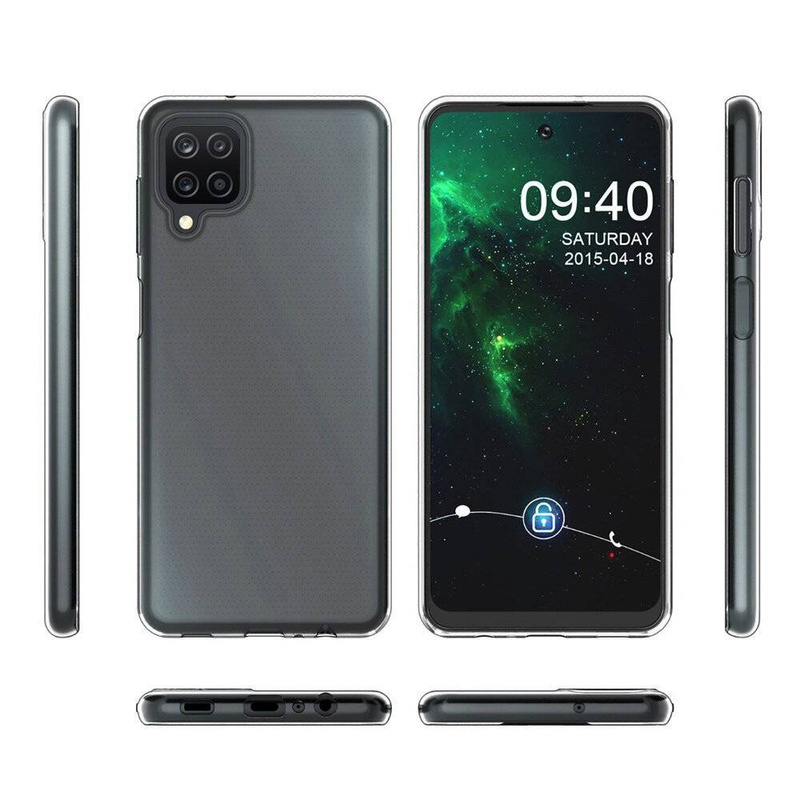 Nakładka Mercury Clear Jelly do Samsung Galaxy A12 transparentna