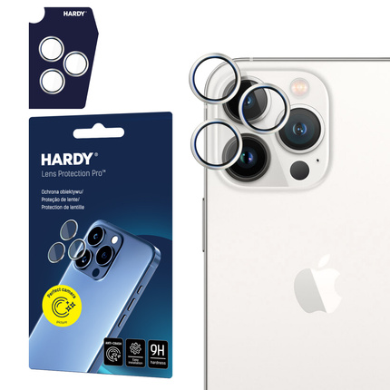 Apple iPhone 13 Pro/13 Pro Max - HARDY Lens Protection Pro Silver