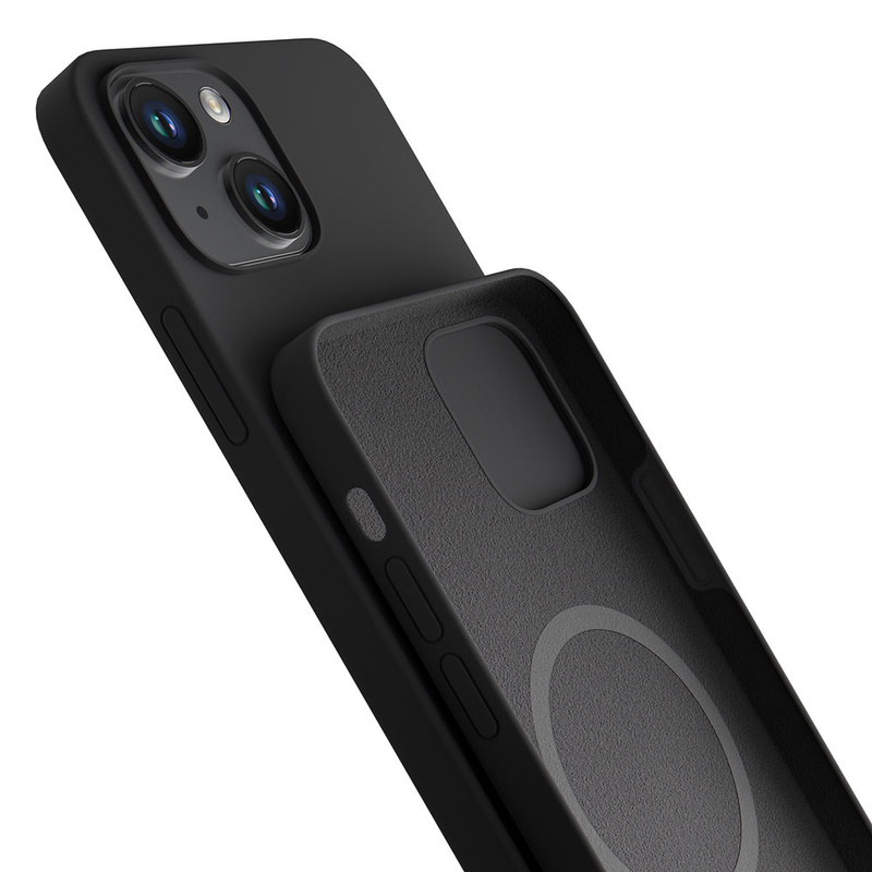 Apple iPhone 14 Plus - 3mk Hardy Silicone MagCase Graphite