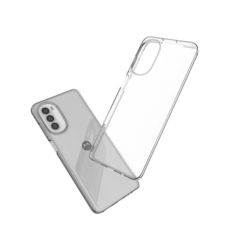 Ultra Clear 0,5 mm Hülle für Motorola Moto G82 5G / Moto G52 dünne Abdeckung transparent