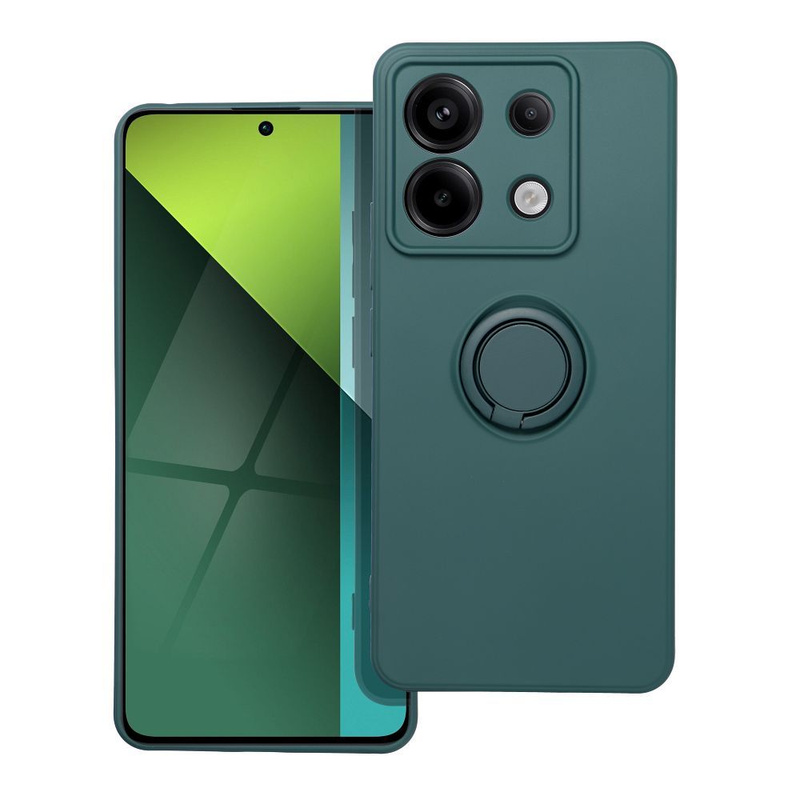 Futerał SILICONE RING do XIAOMI Redmi NOTE 13 PRO 5G  zielony