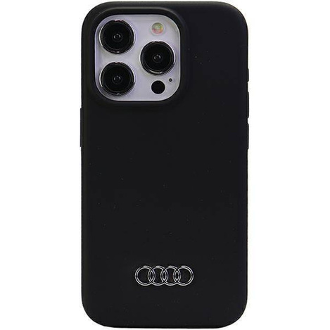 Audi Silikonhülle für iPhone 15 Pro Max – Schwarz