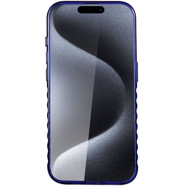 Audi IML Big Logo MagSafe Case iPhone 15 Pro 6.1" niebieski/navy blue hardcase AU-IMLMIP15P-Q5/D2-BE