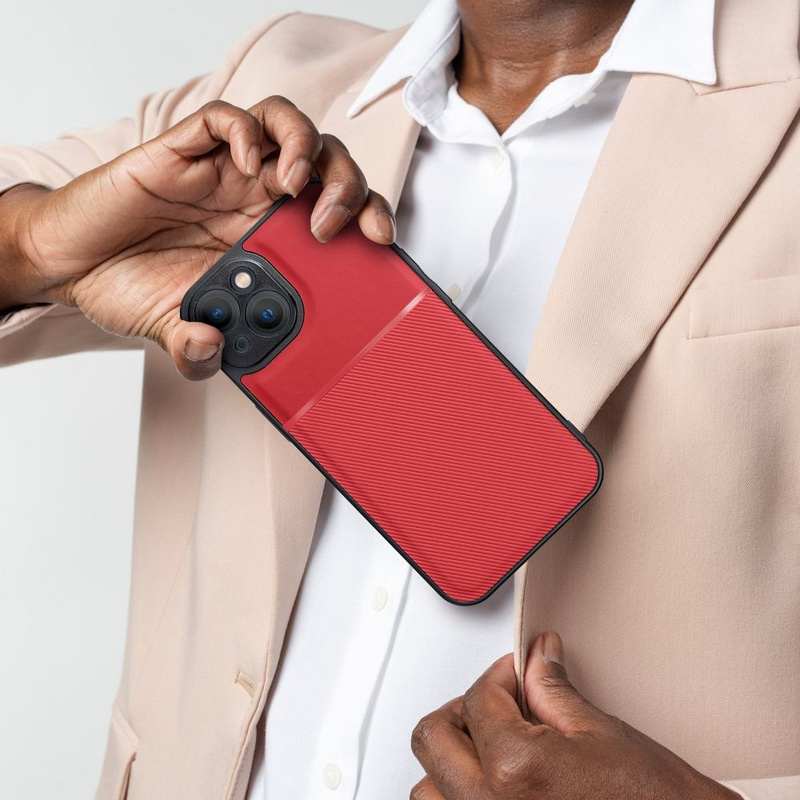 Futerał NOBLE do XIAOMI Redmi NOTE 13 PRO 4G czerwony