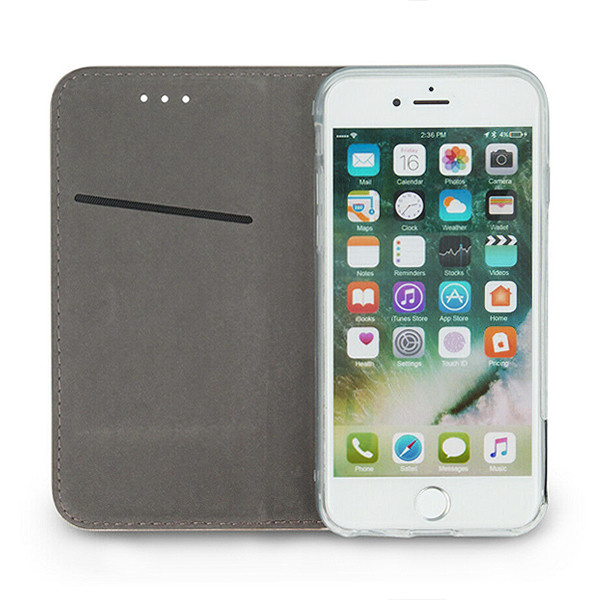Etui Smart Magnetic do Samsung A15 4G / A15 5G  burgundowe
