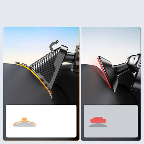 Joyroom uchwyt magnetyczny do telefonu na kratkę deskę rozdzielczą szary (JR-ZS311)