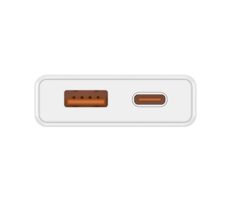 JELLICO ładowarka sieciowa EU57 PD 20W 1xUSB-C + 1xUSB QC3.0 Biały