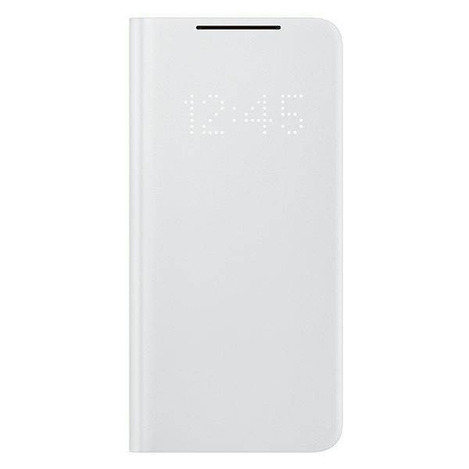 Samsung LED View Cover etui pokrowiec z wyświetlaczem LED Samsung Galaxy S21+ 5G (S21 Plus 5G) szary (EF-NG996PJEGEE)