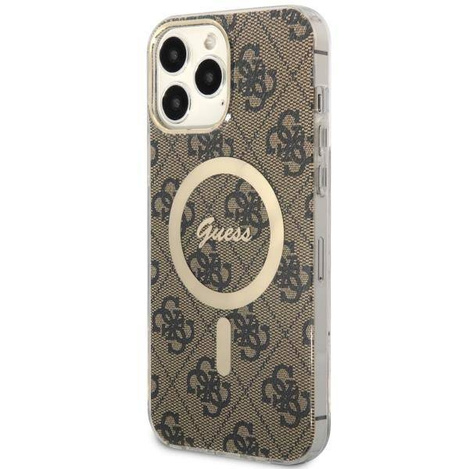 Guess GUHMP13XH4STW iPhone 13 Pro Max 6.7&quot; brown/brown hardcase 4G MagSafe