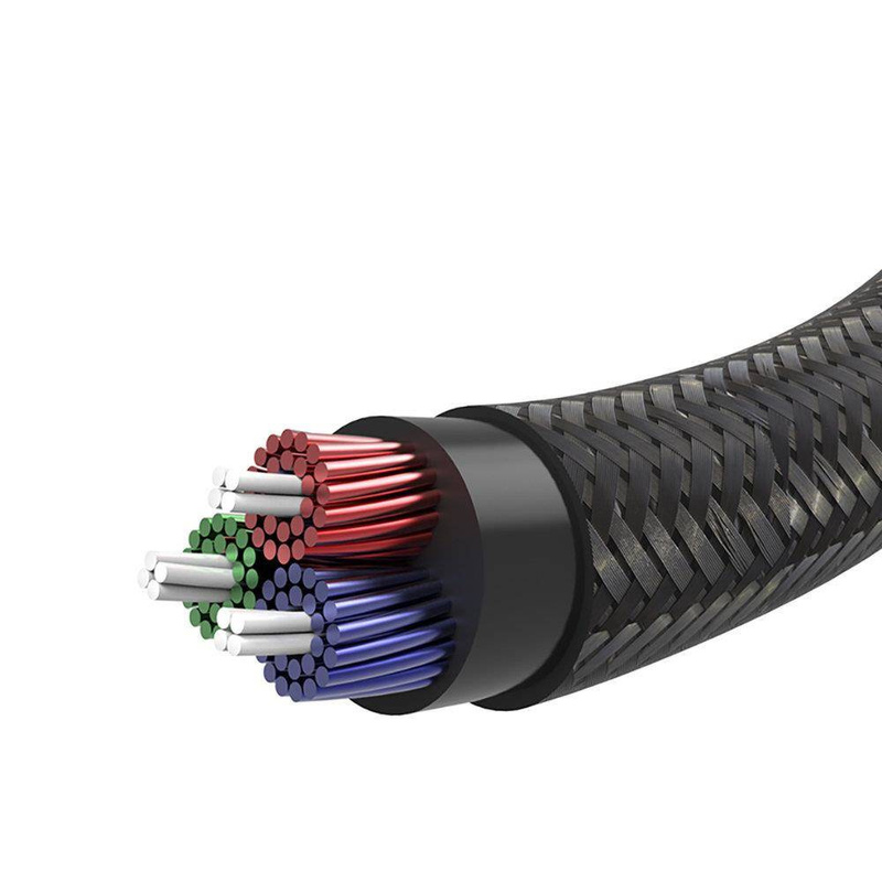 Ugreen Adapter Miniklinke 3,5 mm 0,5 m blau (AV118)