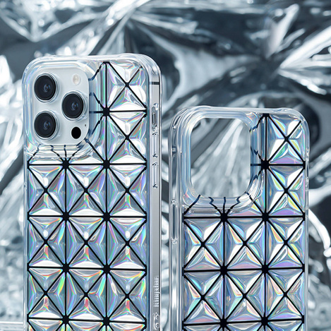 Kingxbar Miya Series case for iPhone 14 cover back cover laser color